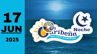Resultado de La Caribeña Noche chance de hoy martes 17 de junio de 2025