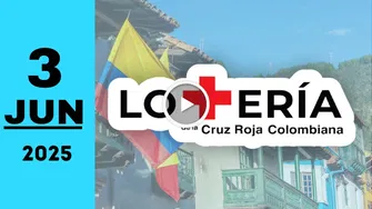 Resultado de Lotería de la Cruz Roja de anoche martes 3 de junio de 2025