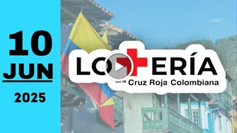 Resultado Lotería de la Cruz Roja: último sorteo de anoche martes 10 de junio de 2025
